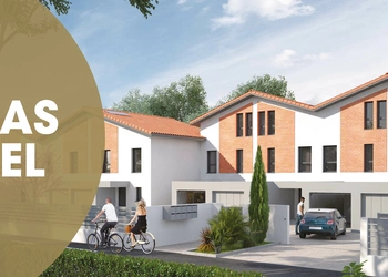Maison Neuve en Triplex T5 de 101 m² + Jardin 400m2 + Garage /Parking à Toulouse