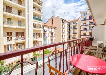 Appartement T2 de 45 m² + double balcon + cave à Nice Libération