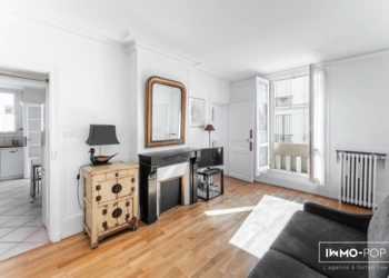 Appartement T3 de 57,5m² + cave à Paris 17ème