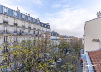 Appartement T3 de 67m2 avec balcon + place de parking à Paris 19