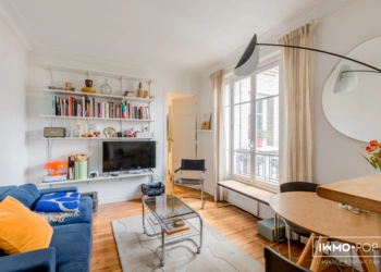 Appartement T2 de 31m² à Paris 18e - Jules Joffrin