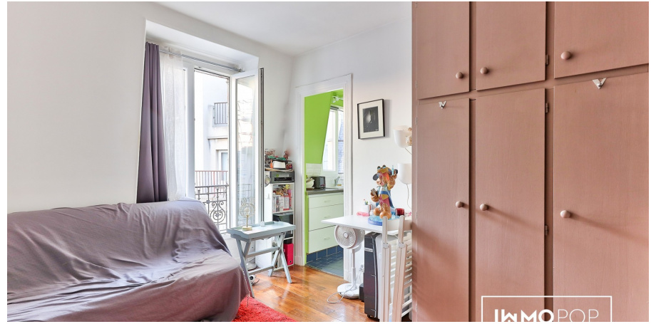 Appartement Type 1 de 16 m² à Paris 12ème